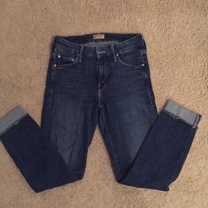 Women’s Mother Jeans S25 LookerAnkle Fray